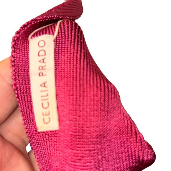 Cecelia Prado NEW NWT coral IKAT button down stretch back tube top L ant… - Picture 4 of 4